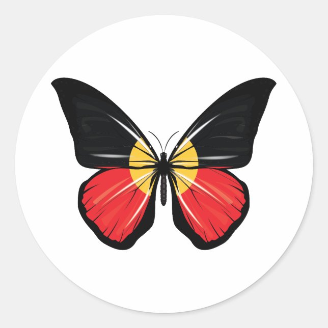 Adesivo Sinalizador de Borboleta de Origem (Frente)