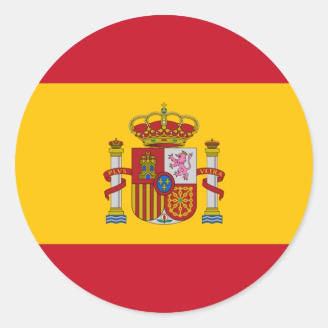 Adesivo sinalizador de espanha (Frente)