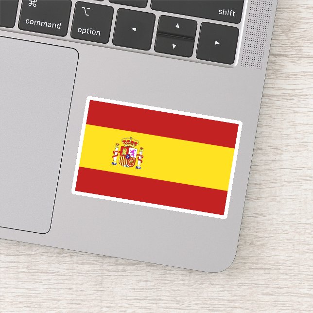Adesivo sinalizador de espanha (Detalhe)