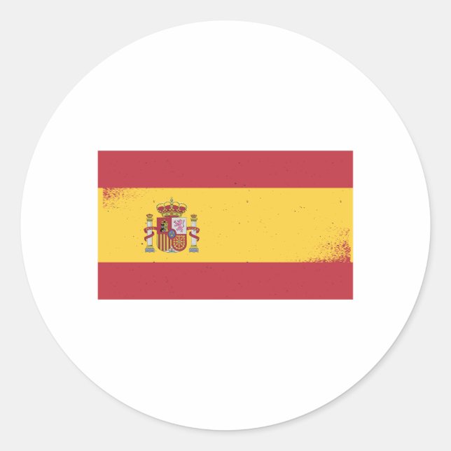 Adesivo Sinalizador de espanha (Frente)