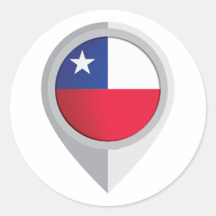 Adesivo Sinalizador de Localização de Pinos do Chile