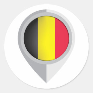 Adesivo Sinalizador de Localização do Pino na Bélgica