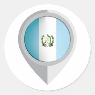 Adesivo Sinalizador de Localização do Pino na Guatemala