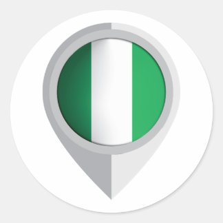 Adesivo Sinalizador de Localização do Pino na Nigéria