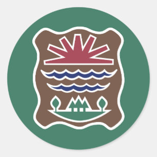 Adesivo Sinalizador de Missisquoi Western Abenaki Tribe