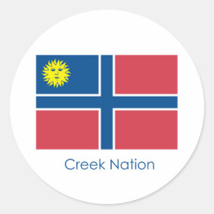Adesivo Sinalizador de Nação de Creek