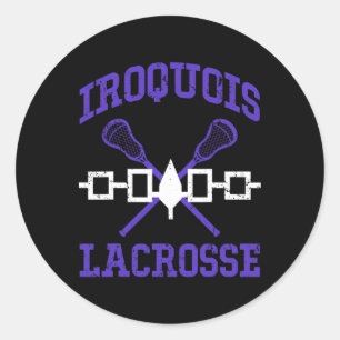 Adesivo Sinalizador de Nação Iroquois Lacrosse Lax Sticks