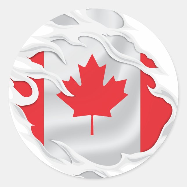 Adesivo Sinalizador de navegação do Canadá (Frente)