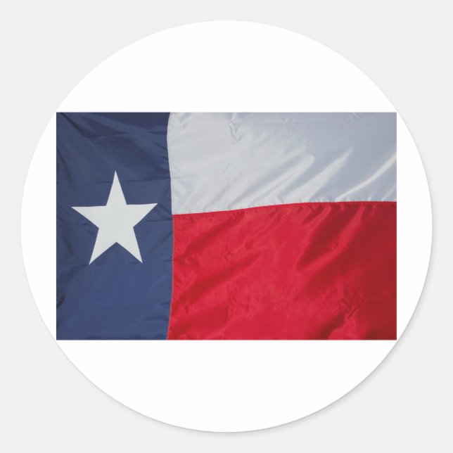 Adesivo Sinalizador de Nova marca do Texas (Frente)