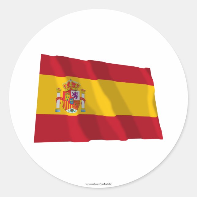 Adesivo Sinalizador de Onda de espanha (Frente)