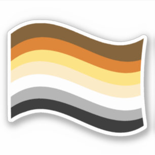 Adesivo Sinalizador de onda do orgulho