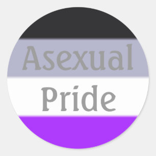 Adesivo Sinalizador de Preenchimento do Orgulho Asexual (T