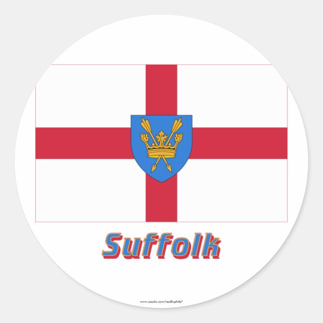 Adesivo Sinalizador de Proposta da Rua Suffolk Edmund com  (Frente)