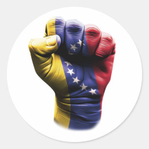 Adesivo Sinalizador de Punção da Venezuela