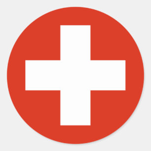 Adesivo Sinalizador de Suiça