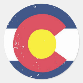 Adesivo Sinalizador do Colorado em Distância