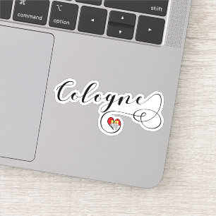 Adesivo Sinalizador do Coração de Colônia