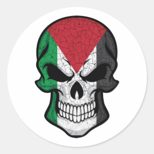 Adesivo Sinalizador do Crânio da Palestina