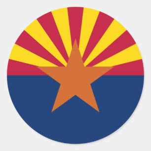 Adesivo Sinalizador do Estado da arizona