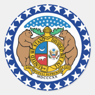 Adesivo Sinalizador do Estado do Missouri