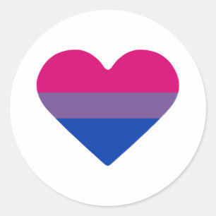 Adesivo Sinalizador do Orgulho Bissexual