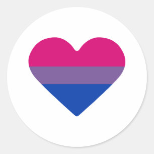 Adesivo Sinalizador do Orgulho Bissexual