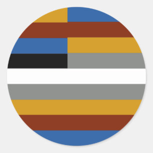 Adesivo Sinalizador do Orgulho de Freak