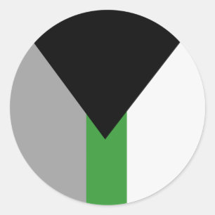 Adesivo Sinalizador do Orgulho Demiromântico