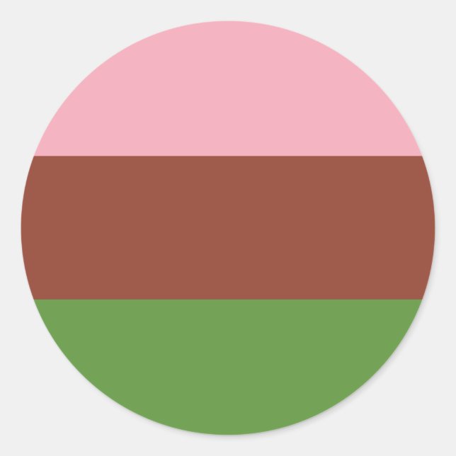 Adesivo Sinalizador do Orgulho Gynosexual (Frente)