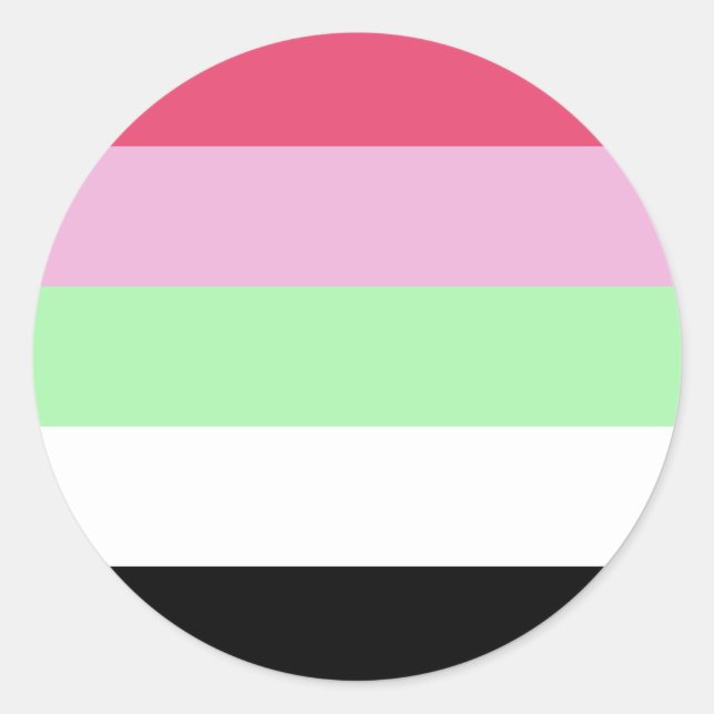 Adesivo Sinalizador do Orgulho Recipromano (Frente)