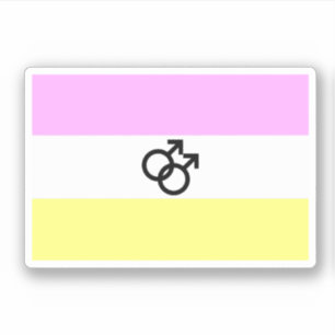 Adesivo Sinalizador do Orgulho Twink