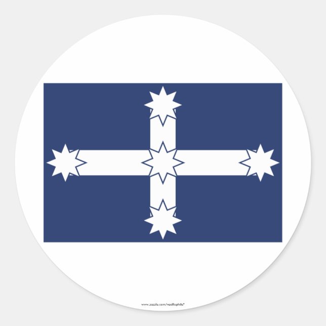 Adesivo Sinalizador Eureka Stockade (Frente)
