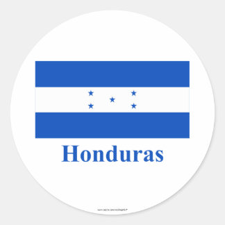 Adesivo Sinalizador Honduras com Nome
