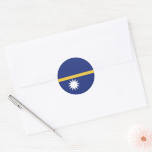 Adesivo Sinalizador Nauru