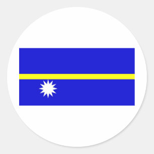 Adesivo Sinalizador Nauru