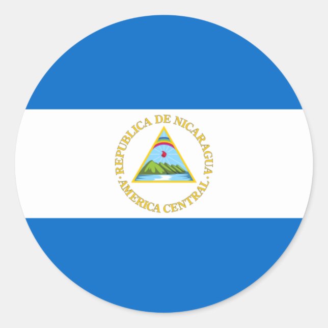 Adesivo Sinalizador Nicarágua (Frente)