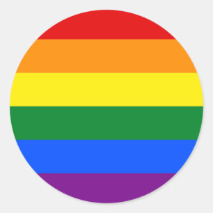 Adesivo Sinalizador Orgulho gay do arco-íris
