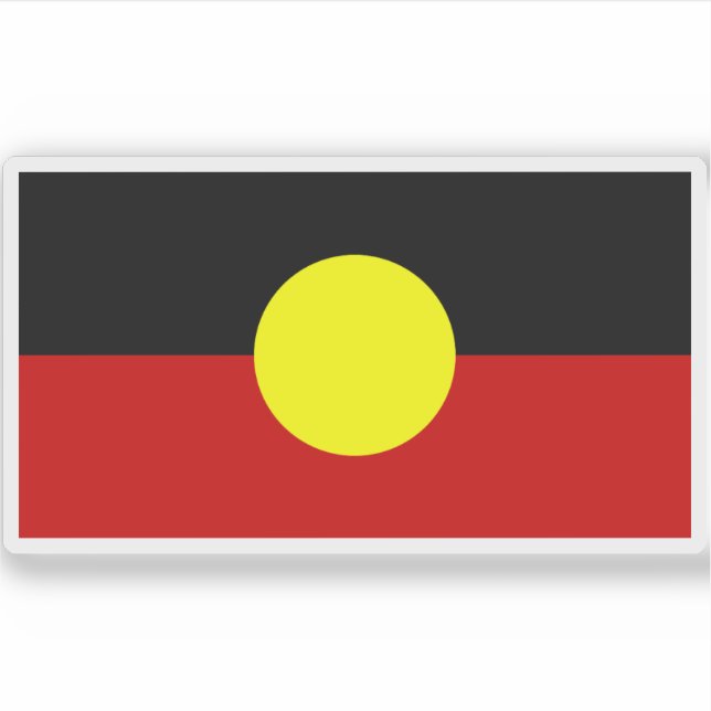 Adesivo Sinalizador original australiano (Frente)