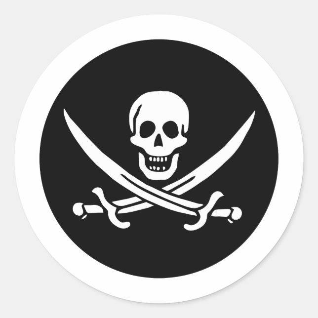 Adesivo Sinalizador Pirate (Frente)