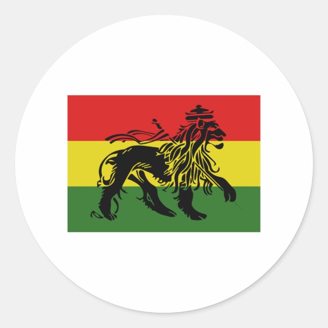 Adesivo Sinalizador Rastafari (Frente)