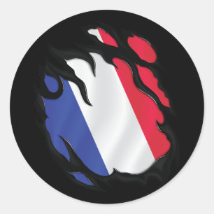 Adesivo Sinalizador Ripped France