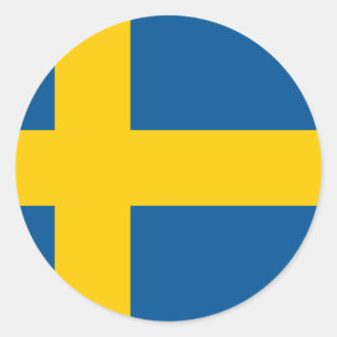 Adesivo Sinalizador Suecia (sueco)