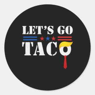 Adesivo Sinalizador Taco vamos nos