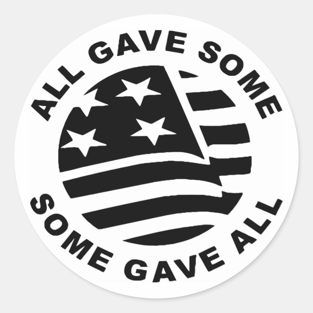 Adesivo Sinalizador Todos Deram Alguns Deram Todos (Frente)