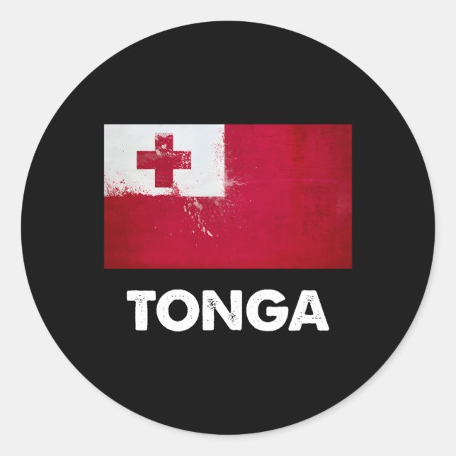 Adesivo Sinalizador Tongan Tonga (Frente)