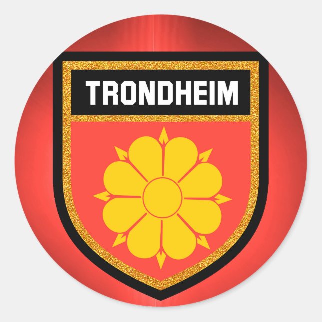 Adesivo Sinalizador Trondheim (Frente)