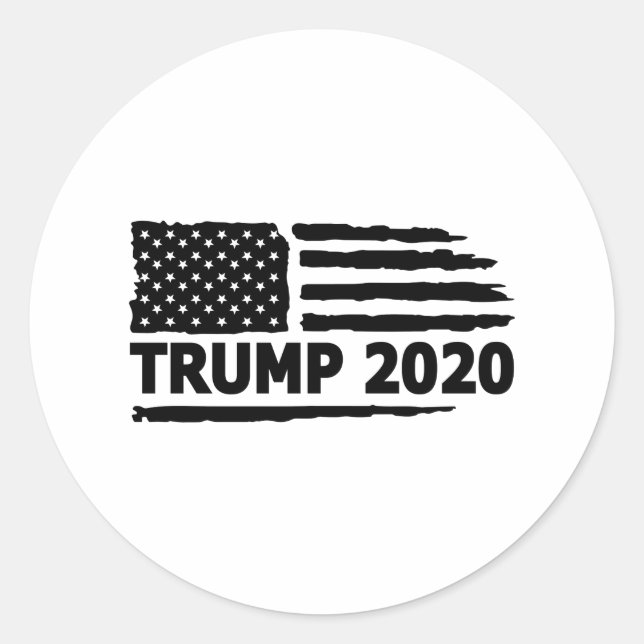 Adesivo Sinalizador Trump 2020 (Frente)