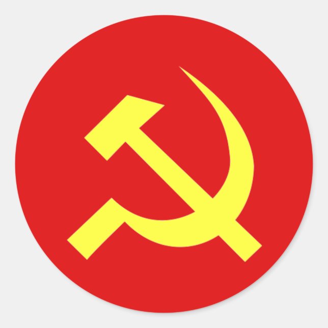 Adesivo Sinalizador USSR - Personalizado (Frente)