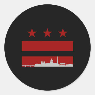 Adesivo Sinalizador Washington Dc