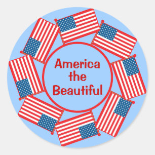 Adesivo Sinalizadores Americanos Personalizáveis